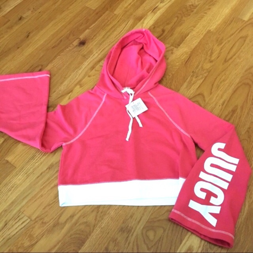 [S] Juicy Couture cropped hoodie